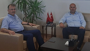 Düzdaban, Kaymakam Gözen'le buluştu