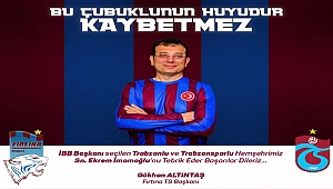 Fırtına Gebze’den İmamoğlu tebriği