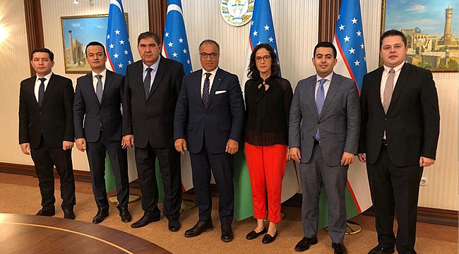 GOSB yönetiminden Özbekistan'a ziyaret