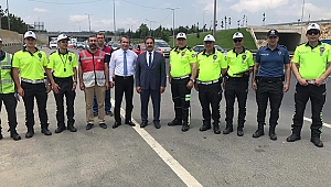 Kaymakam Güler, hayırlı yolculuklar diledi