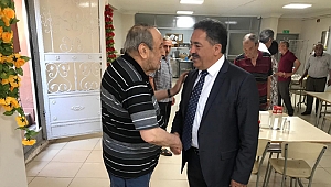 Kaymakam Güler, huzurevi sakinleriyle buluştu