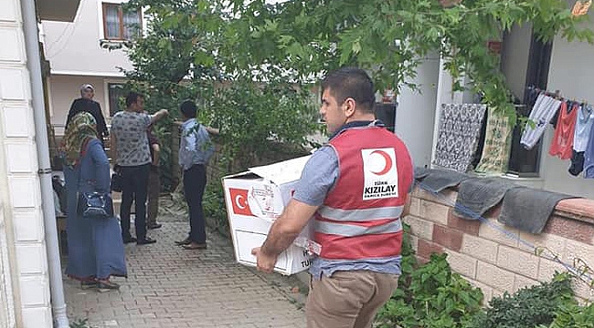 Kızılay, Darıca'da yara sarıyor