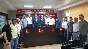 MHP Gebze, Eskişehir teşkilatını ağırladı