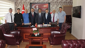 Muhtarlar Güler’i ziyaret etti