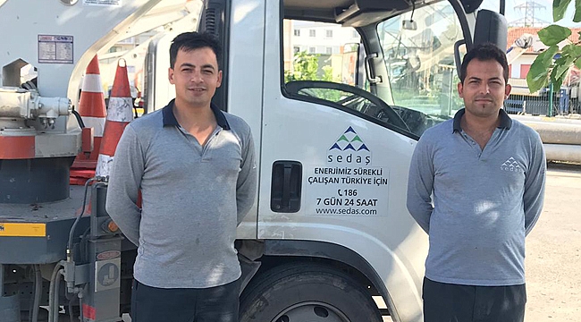 SEDAŞ'ın can kurtaran bakım ekibi