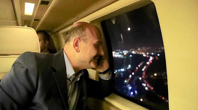 Soylu'dan trafiğe helikopterli denetim