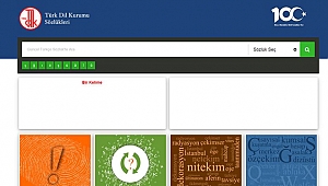 TDK'nin sözlükleri tek tıkla kullanıcının karşısında