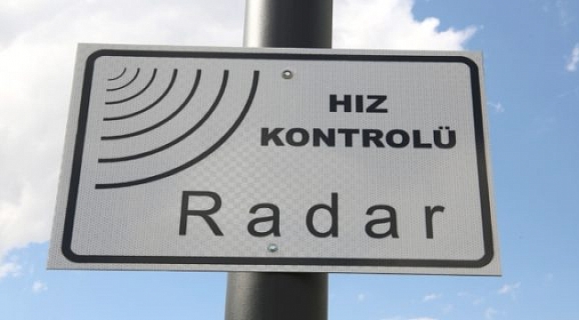 81 ilde radarla hız denetimi