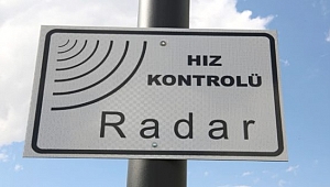 81 ilde radarla hız denetimi