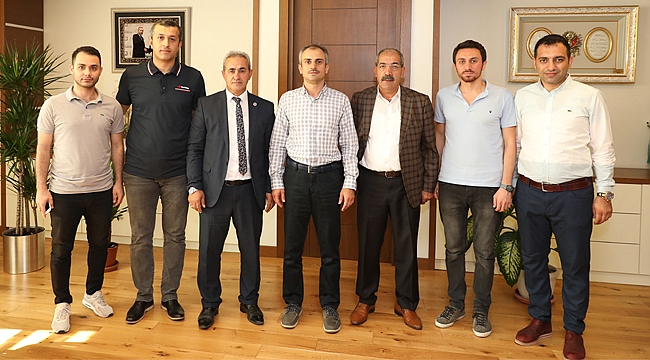 Akan, Başkan Çiftçi’ye hedeflerini anlattı