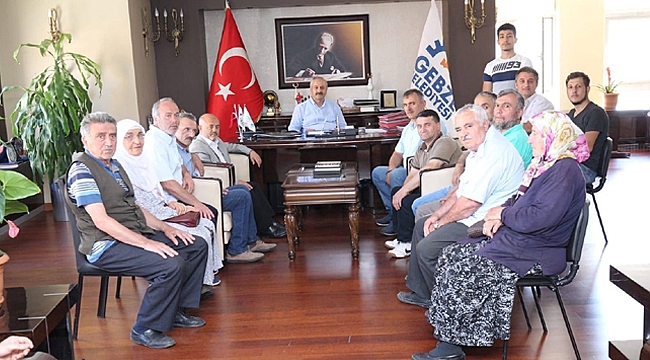 Arapçeşme sakinleri Büyükgöz'e konuk oldu