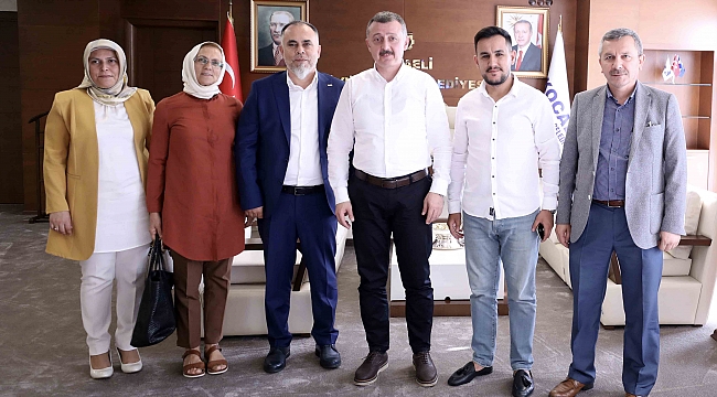 Bölgemiz STK'larından Büyükakın'a ziyaret
