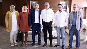 Bölgemiz STK'larından Büyükakın'a ziyaret