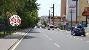 Bu yol tehlike saçıyor