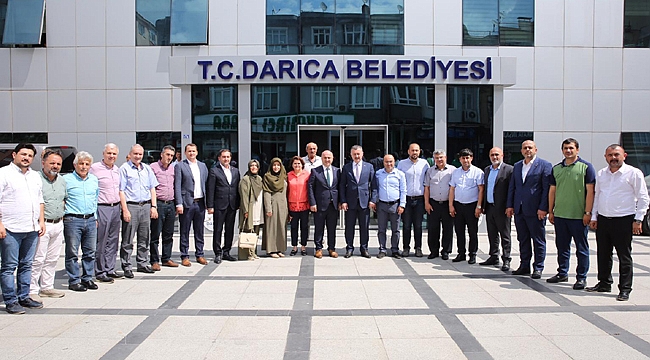 Büyükakın, Muzaffer Bıyık’ı ziyaret etti