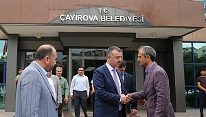 Büyükakın ve Çiftçi'den Çayırova turu