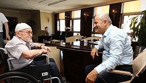 Büyükgöz hayır duası aldı