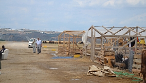 Çadır sayısında düşüş var