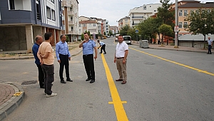 Çiftçi, açık pazar yerini inceledi