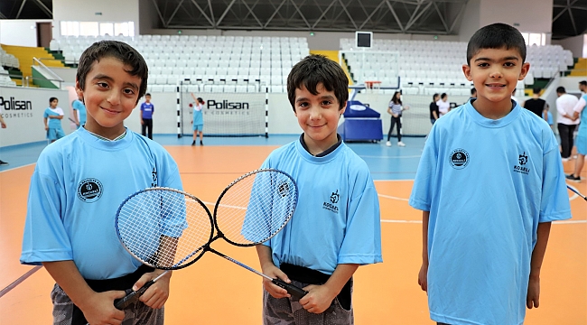 Çocuklar, Badminton sporuyla daha mutlu