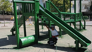 Darıca’daki parklara yenileme işlemi
