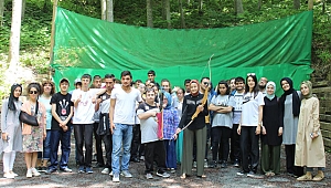 Doğayla iç içe vakit geçirdiler