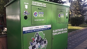 Gebze'de elektronik atıklar bu kutuya atılacak!