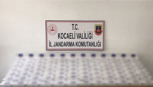 Gebze'de kaçak sigara operasyonu