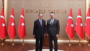 Gebzeli il müftüsünden Vali Aksoy’a ziyaret