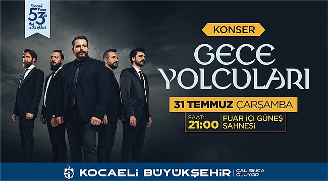 Gece yolcuları hayranlarıyla buluşacak