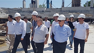 Gündoğdu ve Bıyık, çalışmaları inceledi