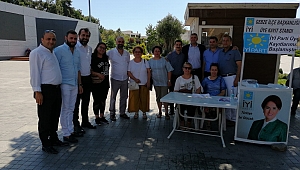 İyi Parti Gebze'den üye çalışması