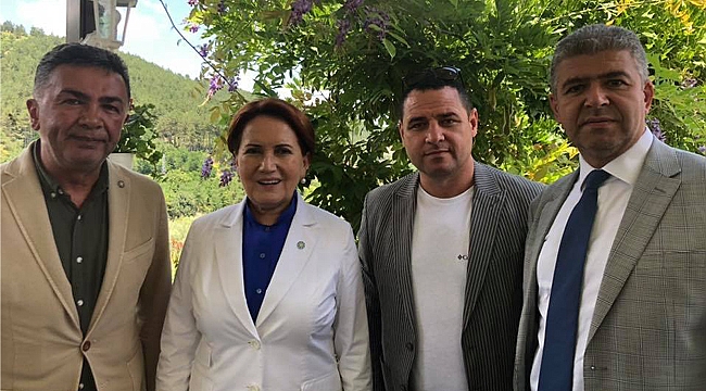 İyi Parti heyeti Akşener'in yanında