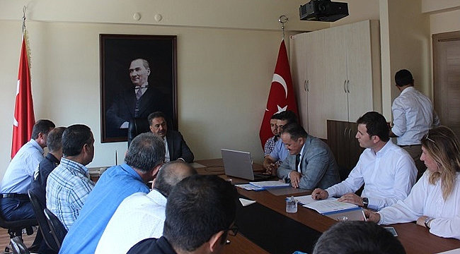 Kaymakamlıkta Kurban Bayramı toplantısı