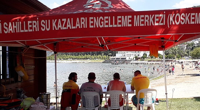 Kocaeli'ndeki plajların güvenliği emin ellerde