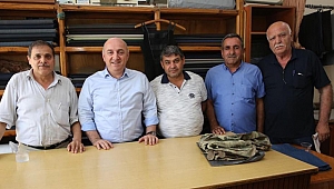 Muzaffer Bıyık'tan esnaf turu