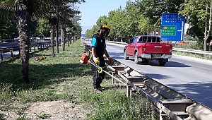 Otoyol ve kavşaklar bakımdan geçiyor