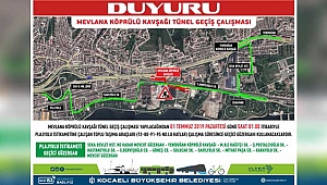 Plajyolu kavşağında trafik düzenlemesi