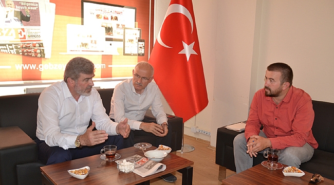 Sami Çakır'dan gazetemize ziyaret