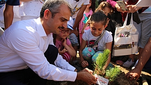 Şehitlerimizin adı fidanlarda yaşayacak