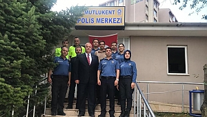 Serkan Kural'dan polislere ziyaret