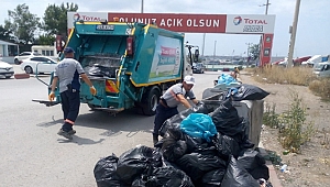 Terminalde hummalı temizlik çalışması