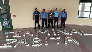 Terminalde kaçak pişmaniye avı