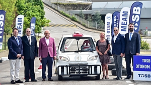 TOSB'dan sürücüsüz araç test parkuru