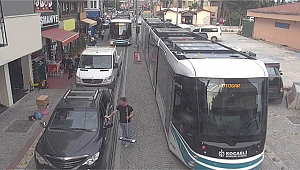 Tramvay seferini engelleyenlere ceza