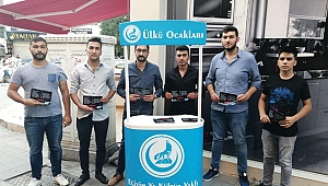 Ülkü Ocakları bildiri dağıttı