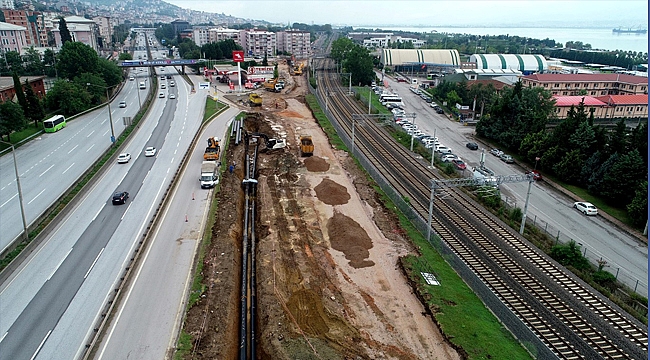 Yeni tramvay hattında çalışma sürüyor