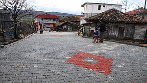 24 bin metrekare parke yol döşendi