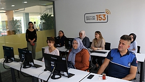 Belediye personeline '153' eğitimi