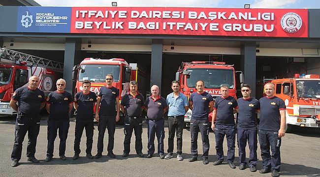 Beylikbağı itfaiye hazır kıta!